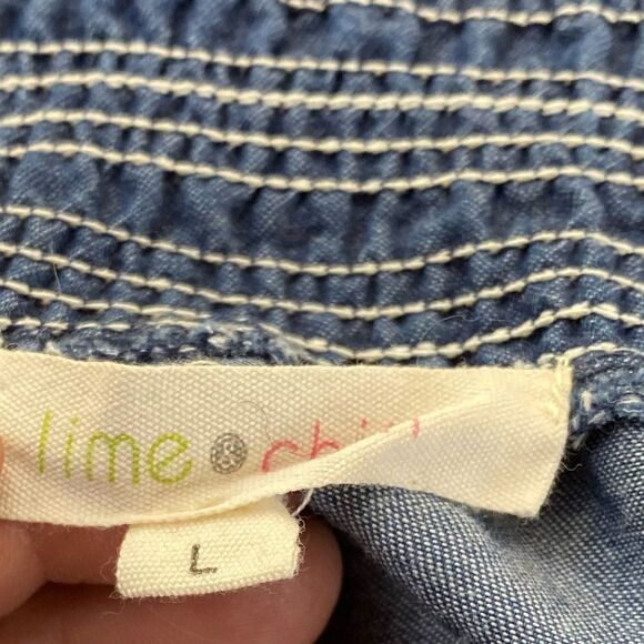 Lime Chili Strapless Shorts Romper‎ - Picture 7 of 9